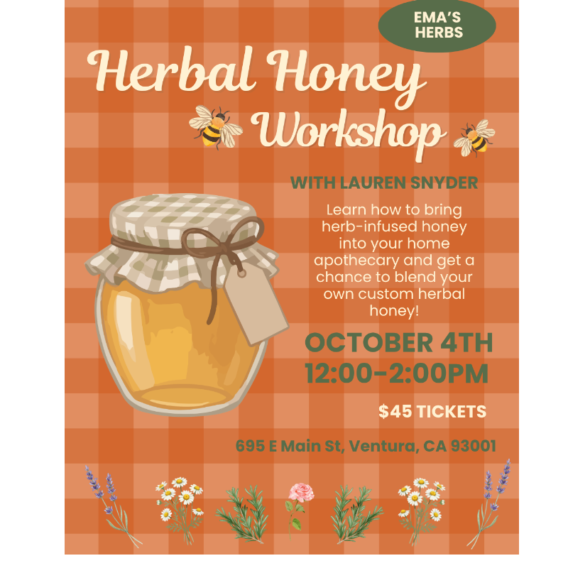 Herbal Honey Workshop with Lauren Snyder