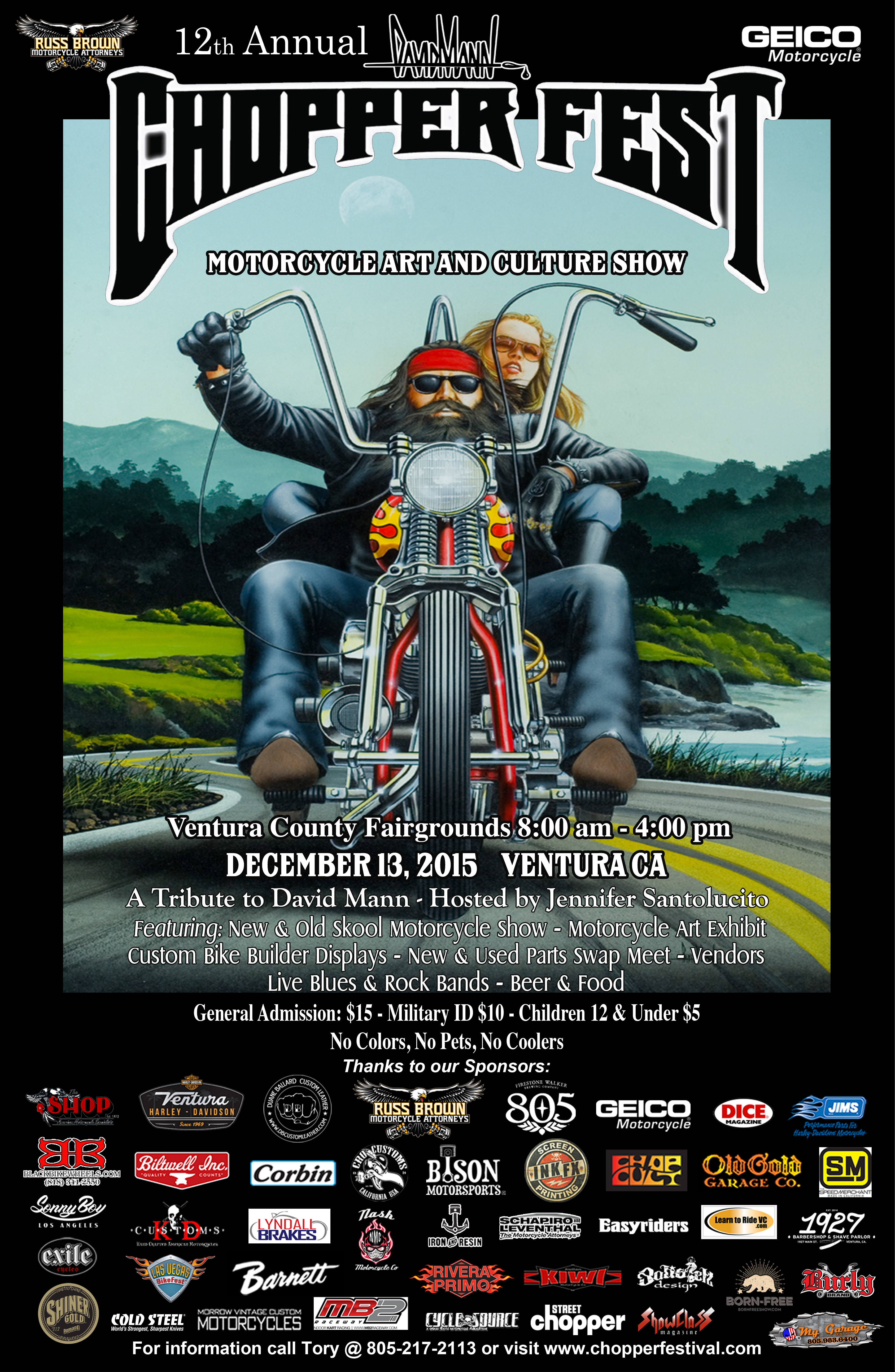 THE 12TH ANNUAL CHOPPER FEST MOTORCYCLE ART AND CULTURE SHOW