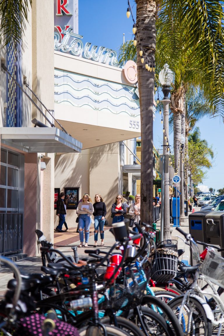 Downtownwithbikestheatercopy Downtown Ventura