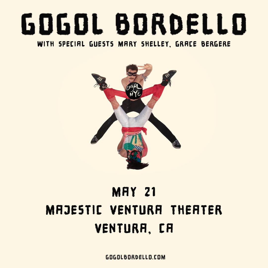 Static Social Instagram 1080x1080 Gogol Bordello 2024 Regional Majestic